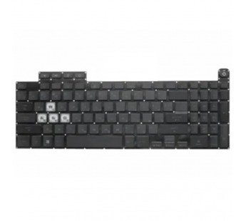 Клавиатура для Asus TUF Gaming F17 FX707Z черная с RGB подсветкой#2098469