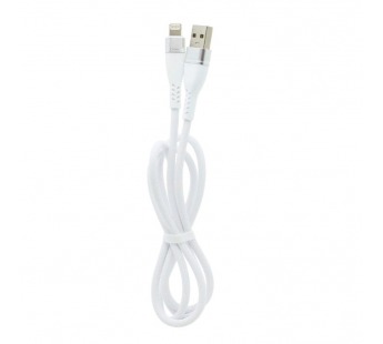 Кабель USB "WALKER" C580, 3.1А, Lightning, поддержка QC, белый#1994355