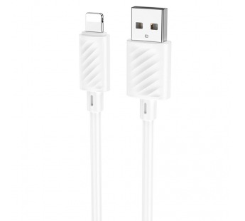 Кабель USB - Apple lightning Hoco X88 (повр.уп.) 100см 2,4A  (white) (230747)#1989734
