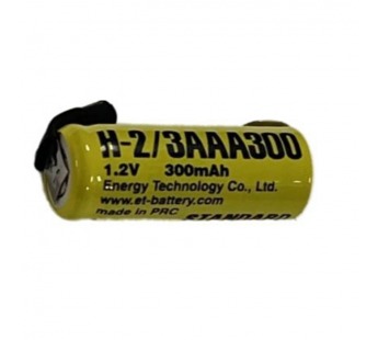 Аккумулятор H-2/3AAA300-T 1.2V,  300 mAh Ni-Mh с выводами ET#2056087