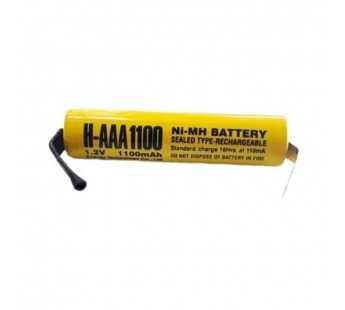 Аккумулятор H-AAA1100-T 1.2V, 1100 mAh Ni-Mh с выводами ET#2056086