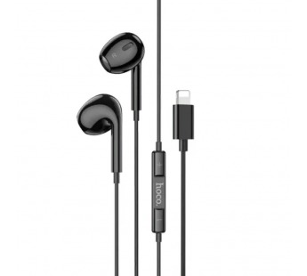 Проводные наушники Lighting HOCO M111 Max черные#1990658