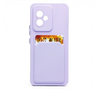 Чехол-накладка - SC337 с картхолдером для "Honor 100" (light violet) (228846)#1992886