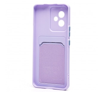 Чехол-накладка - SC337 с картхолдером для "Honor 100" (light violet) (228846)#2088173