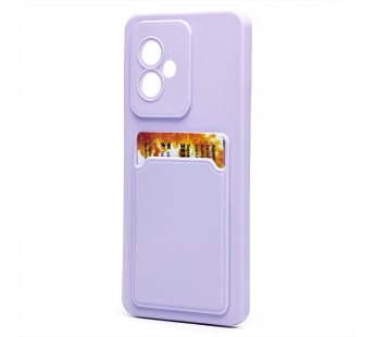 Чехол-накладка - SC337 с картхолдером для "Honor 100" (light violet) (228846)#2088174