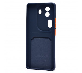 Чехол-накладка - SC337 с картхолдером для "OPPO Reno 11 Pro" (dark blue) (228851)#2000915