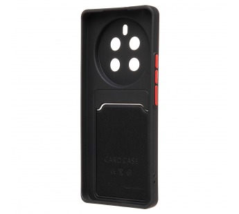 Чехол-накладка - SC337 с картхолдером для "Realme 12 Pro" (black) (228820)#2090264