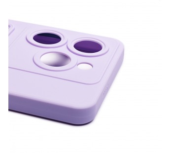 Чехол-накладка - SC337 с картхолдером для "TECNO Pop 8" (light violet) (228840)#2088206