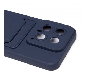 Чехол-накладка - SC337 с картхолдером для "Xiaomi 14" (dark blue) (228827)#2088190