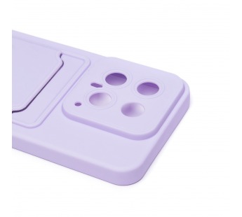 Чехол-накладка - SC337 с картхолдером для "Xiaomi 14" (light violet) (228828)#2088187