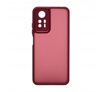 Чехол Protect Camera для Xiaomi Redmi Note 12S (004) бордовый#1991346