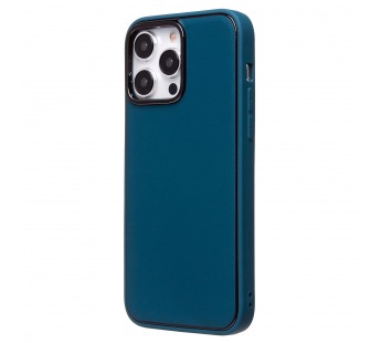 Чехол-накладка - PC084 экокожа для "Apple iPhone 14 Pro Max" (blue) (230833)#2056566