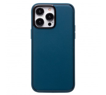 Чехол-накладка - PC084 экокожа для "Apple iPhone 14 Pro Max" (blue) (230833)#2056567