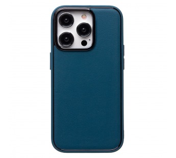 Чехол-накладка - PC084 экокожа для "Apple iPhone 14 Pro" (blue) (230832)#2056562