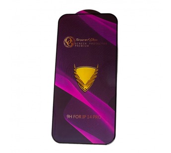 Защитное стекло Golden Armor OG для iPhone 14 Pro (черный) тех пак#2080540