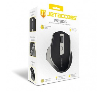 Мышь беспроводная Jet.A Comfort OM-R250G 800/1200/1600dpi, 6 кнопок, Black [28.03.24], шт#2040123