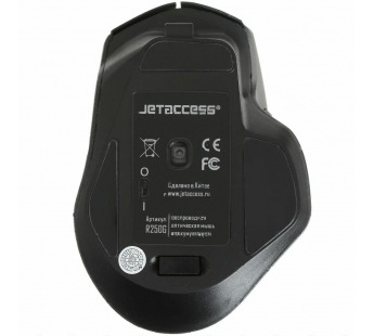 Мышь беспроводная Jet.A Comfort OM-R250G 800/1200/1600dpi, 6 кнопок, Black [28.03.24], шт#1992198