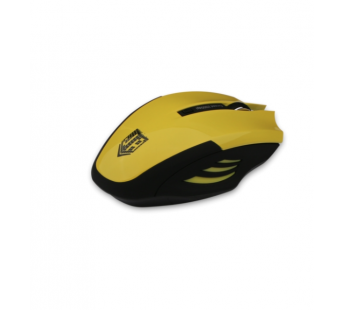 Мышь беспроводная Jet.A Comfort OM-U54G оптическая, 2000dpi, радиус действия до 10м, Yellow [28.03.2, шт#2141381