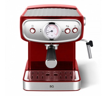 Кофеварка рожковая BQ CM1006 Red-Steel#1993029