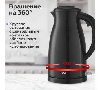 Чайник-термос BQ KT1709S Black#1992805