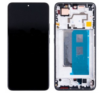 Дисплей для Xiaomi Poco F5 Pro (23013PC75G) модуль с рамкой Черный - OR (SP)#2098969