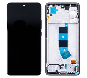 Дисплей для Xiaomi Redmi Note 13 4G (23129RAA4G) модуль с рамкой Черный - OR (SP)#2001870