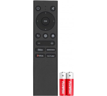 Пульт ДУ Huayu WH230602E SBR-V3  для телевизора Sber, RAZZ, Aceline, DEX (батарейки в комплекте)#2001120