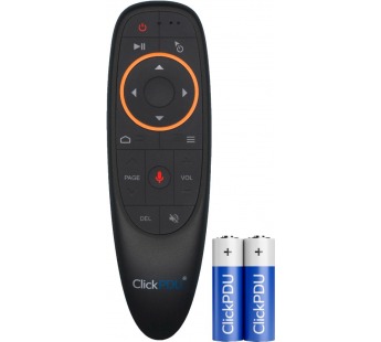 Пульт ДУ универсальный ClickPDU G10S Air Mouse с гироскопом и голосовым управлением для Android TV,#2001122
