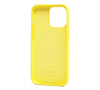 Чехол-накладка ORG Silicone Case SafeMag с анимацией для "Apple iPhone 13 Pro" (lemon zest) (231047)#1999332