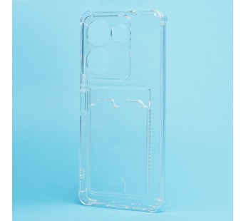 Чехол-накладка - SC276 с картхолдером для "TECNO Camon 20 Pro 5G" (transparent) (225316)#2093094