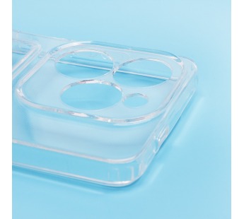 Чехол-накладка - SC276 с картхолдером для "TECNO Spark 20C" (transparent) (227480)#2093090