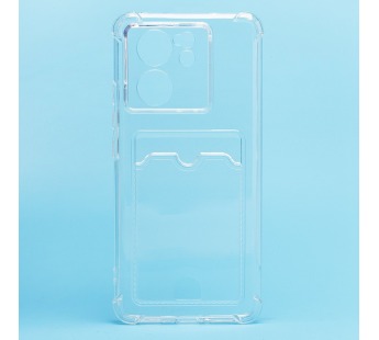 Чехол-накладка - SC276 с картхолдером для "Xiaomi 13T/13T Pro" (transparent) (226239)#1999344