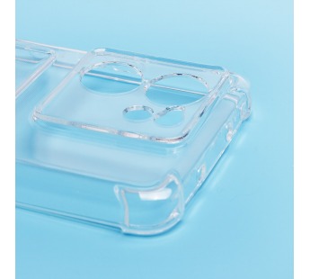 Чехол-накладка - SC276 с картхолдером для "Xiaomi 13T/13T Pro" (transparent) (226239)#2086302