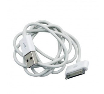 Кабель USB - для iPhone 2G/3G/3GS/4G/4S (тех.упак.) Белый#2055644