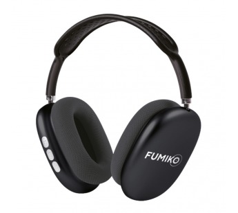 Полноразмерные беспроводные наушники Fumiko Neuro (4ч/Bluetooth/AUX) черные#1995781