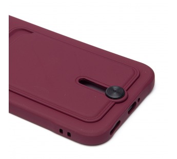 Чехол-накладка - SC304 с картхолдером для "Honor X8b" (bordo) (227631)#2104986