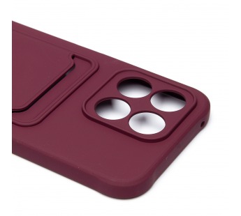 Чехол-накладка - SC304 с картхолдером для "Honor X8b" (bordo) (227631)#2104987