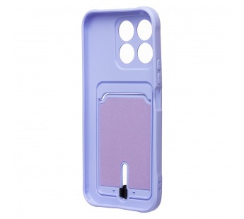 Чехол-накладка - SC304 с картхолдером для "Honor X8b" (light violet) (227632)#2104984