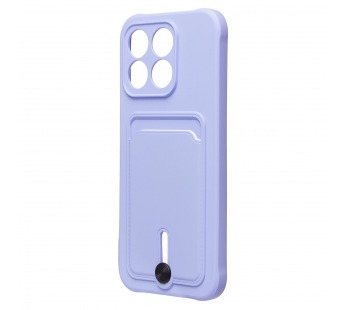 Чехол-накладка - SC304 с картхолдером для "Honor X8b" (light violet) (227632)#2104985