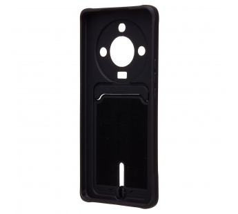 Чехол-накладка - SC304 с картхолдером для "Honor X9b" (black) (224948)#2105023