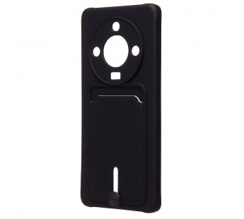 Чехол-накладка - SC304 с картхолдером для "Honor X9b" (black) (224948)#2105025