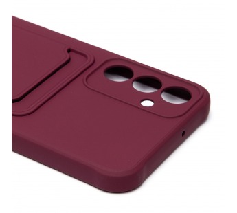 Чехол-накладка - SC304 с картхолдером для "Samsung Galaxy A25 5G" (bordo) (227446)#2084812