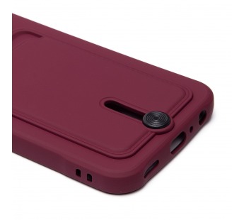 Чехол-накладка - SC304 с картхолдером для "Samsung Galaxy A25 5G" (bordo) (227446)#2084813