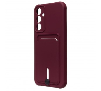 Чехол-накладка - SC304 с картхолдером для "Samsung Galaxy A25 5G" (bordo) (227446)#1999304