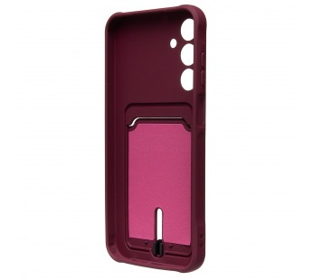 Чехол-накладка - SC304 с картхолдером для "Samsung Galaxy A25 5G" (bordo) (227446)#1999305