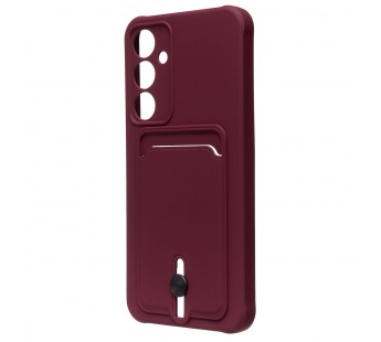 Чехол-накладка - SC304 с картхолдером для "Samsung Galaxy A55" (bordo) (228728)#1999314