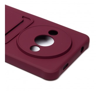 Чехол-накладка - SC304 с картхолдером для "Xiaomi Redmi A3" (bordo) (228711)#1999282