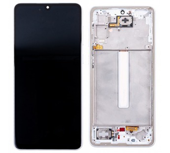 Дисплей для Samsung Galaxy A33 5G (A336B) модуль с рамкой Белый - OR (SP)#2079147