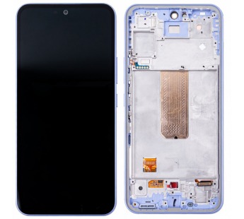 Дисплей для Samsung Galaxy A54 5G (A546E) модуль с рамкой Фиолетовый - OR (SP)#2078360