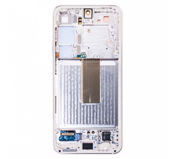 Дисплей для Samsung Galaxy S23 (S911B) модуль с рамкой Бежевый - OR (SP)#2001841